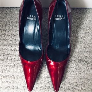Weitzman Patent heels
